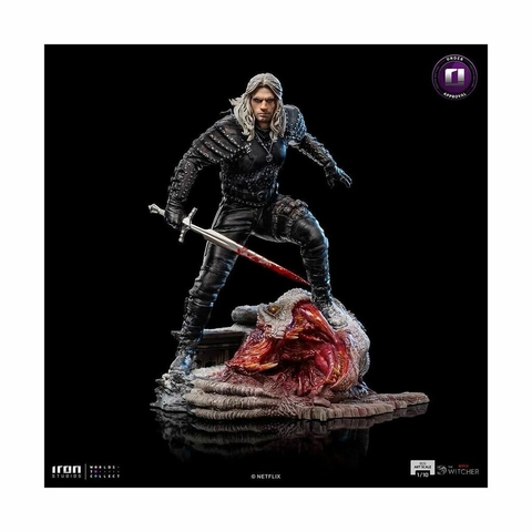 Geralt of Rivia - 1/10 Art Scale - The Witcher (Netflix) - Iron Studios
