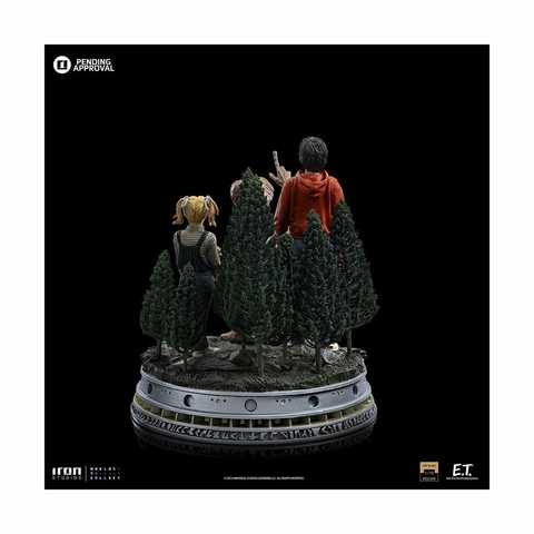 E.T., Elliot and Gertie (VERSÃO DELUXE) - 1/10 Art Scale - E.T. - Iron Studios