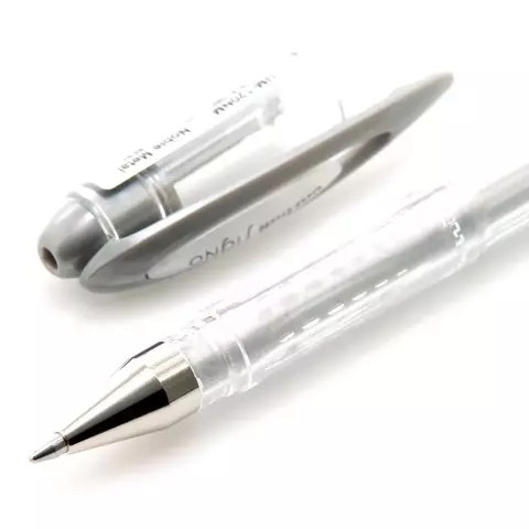 Caneta Gel Noble Metal Signo Prata Um-120nm Uni-ball 8851