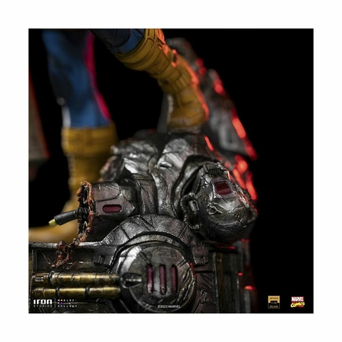 Cyclops Unleashed Deluxe - 1/10 Art Scale - Marvel Comics - Iron Studios - JÁ EXPOSTA