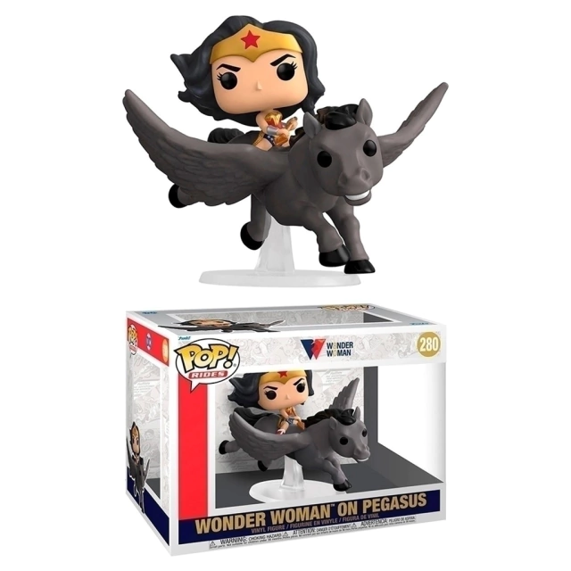 Boneco Funko Pop Dc Wonder Woman On Pegasus 280