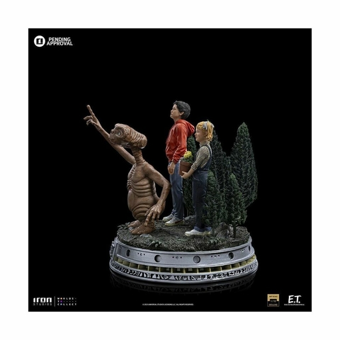E.T., Elliot and Gertie (VERSÃO DELUXE) - 1/10 Art Scale - E.T. - Iron Studios