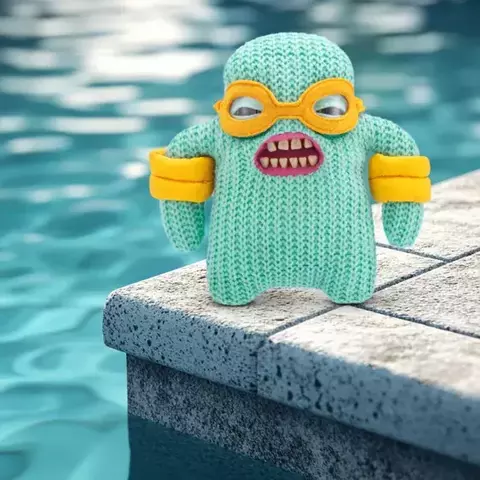 Pelúcia Fuggler Vacay Vibes 23cm - Mr Needles 27002 Candide