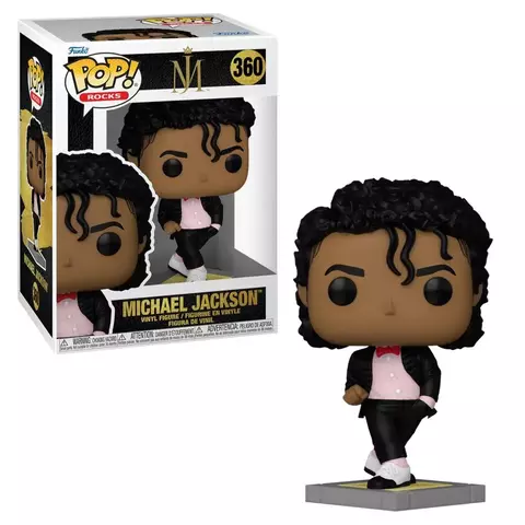 Boneco Funko Pop! Rocks Michael Jackson (Billie Jean) 360