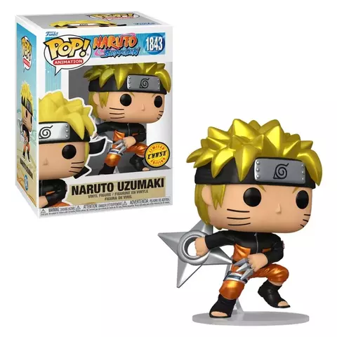 Boneco Funko Pop Naruto Uzumaki Shuriken Chase 1843