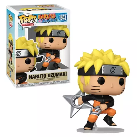 Boneco Funko Pop Naruto Uzumaki Shuriken 1843