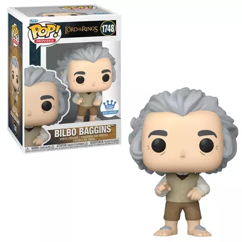 Boneco Funko Pop O Senhor dos Anéis Bilbo Bolseiro 1748 Special Edition
