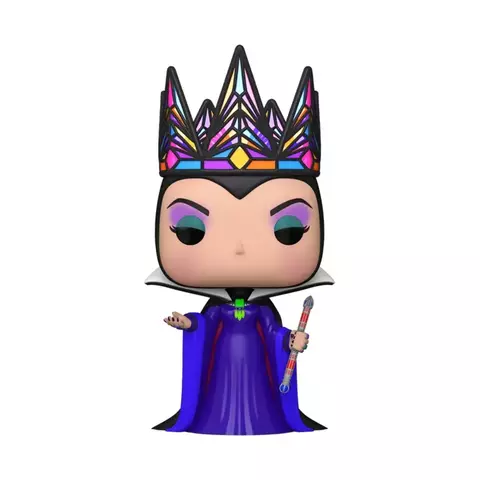 Boneco Funko Pop Disney Snow White Live Action Rainha Má Vestido Roxo 1422