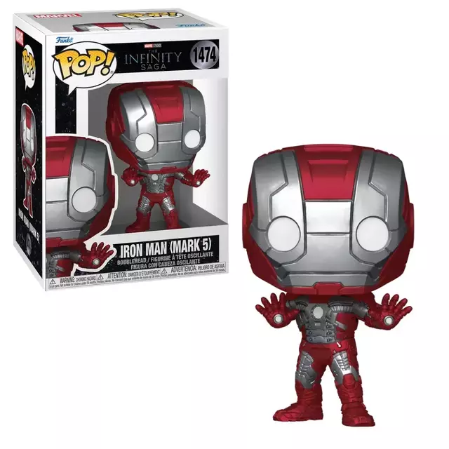 Boneco Funko Pop Marvel Infinity Saga Iron Man Mark 5 - 1474