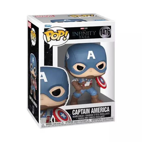 Boneco Funko Pop Marvel Captain America The Infinity Saga 1476