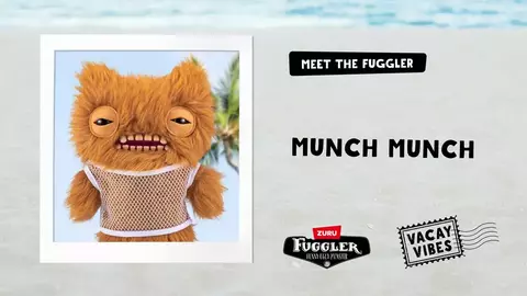 Pelúcia Fuggler Vacay Vibes 23cm - Munch Munch 27002 Candide