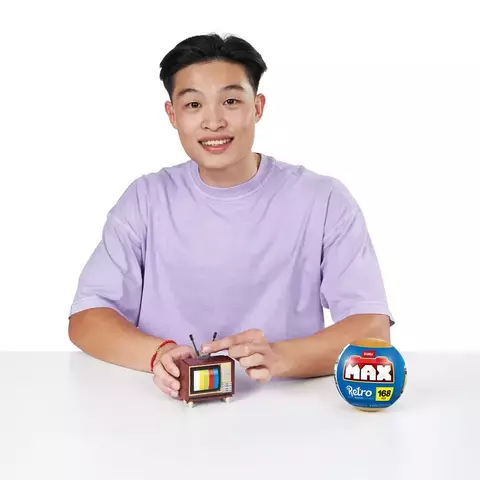 Blocos de Montar Max Premium Retrô - Televisão 168 pçs 26003 Candide