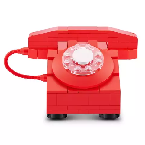 Blocos de Montar Max Premium Retrô Telefone 141 pçs 26003 Candide