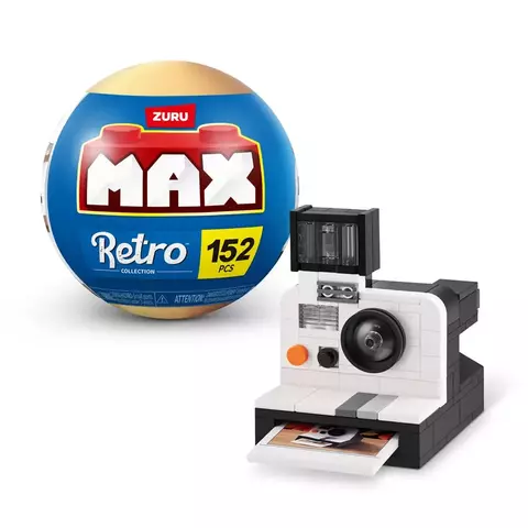 Blocos de Montar Max Premium Retrô - Polaroid 152 pçs 26003 Candide