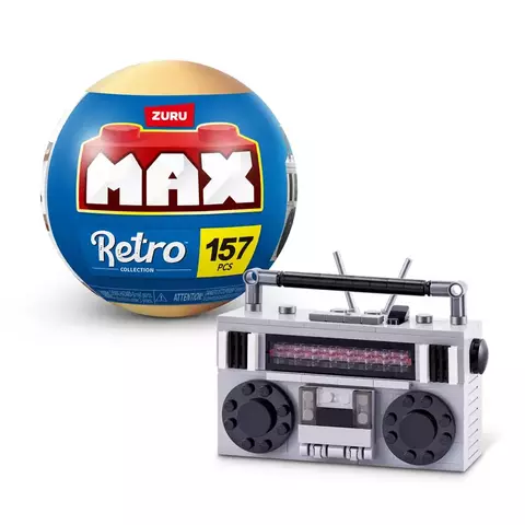 Blocos de Montar Max Premium Retrô - Rádio 157 pçs 26003 Candide