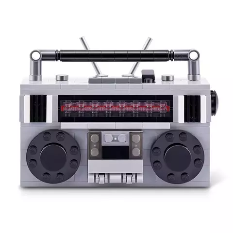 Blocos de Montar Max Premium Retrô - Rádio 157 pçs 26003 Candide