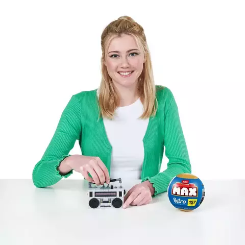 Blocos de Montar Max Premium Retrô - Rádio 157 pçs 26003 Candide