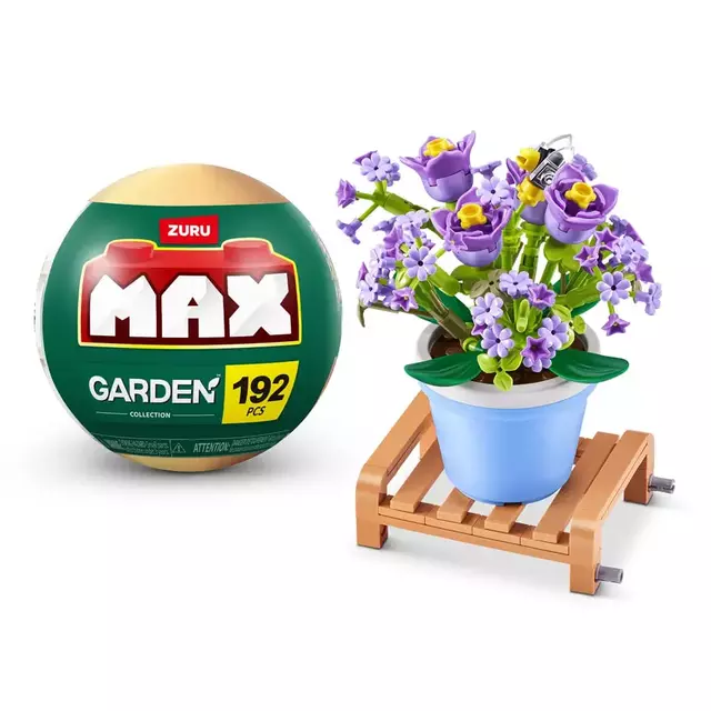 Blocos de Montar Max Premium Garden - Campânula 192 pçs 26001 Candide