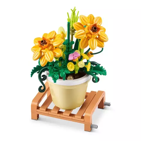 Blocos de Montar Max Premium Garden - Cosmos 152 pçs 26001 Candide