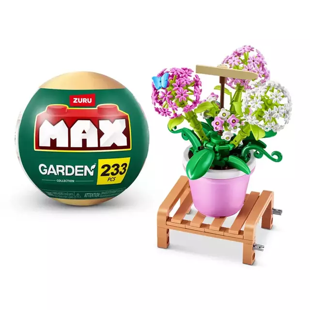 Blocos de Montar Max Premium Garden - Gipsófila 233 pçs 26001 Candide