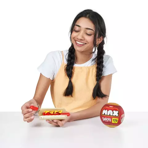Blocos de Montar Max Premium Snacks Cachorro Quente 170 pçs 26004 Candide