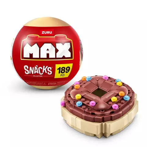 Blocos de Montar Max Premium Snacks - Donut 189 pçs 26004 Candide