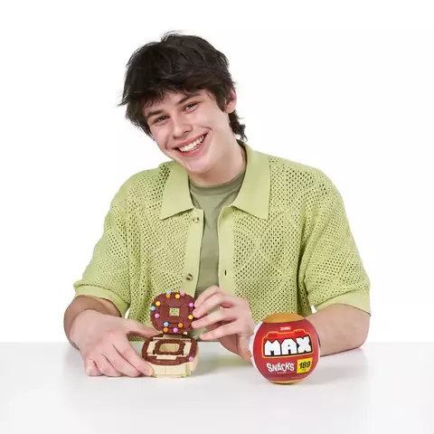 Blocos de Montar Max Premium Snacks - Donut 189 pçs 26004 Candide