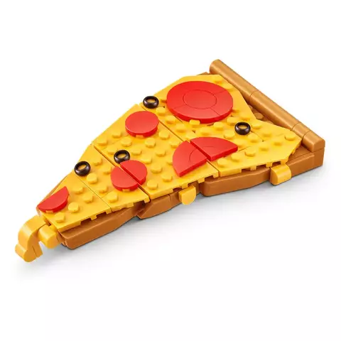 Blocos de Montar Max Premium Snacks - Pizza 114 pçs 26004 Candide