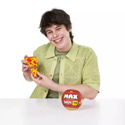 Blocos de Montar Max Premium Snacks - Pizza 114 pçs 26004 Candide