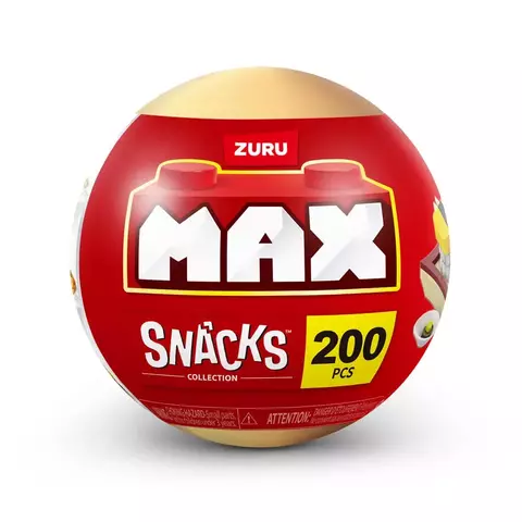 Blocos de Montar Max Premium Snacks - Pizza 114 pçs 26004 Candide