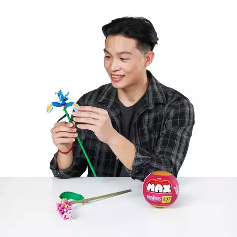 Blocos de Montar Max Premium Flowers - Íris 237 pçs 26002 Candide
