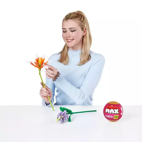 Blocos de Montar Max Premium Flowers - Lírio 232 pçs 26002 Candide