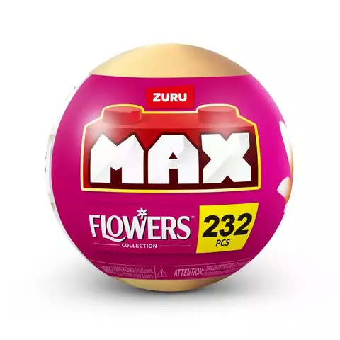 Blocos de Montar Max Premium Flowers - Lírio 232 pçs 26002 Candide