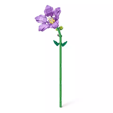 Blocos De Montar Max Premium Flowers Girassol 212 pçs 26002 Candide
