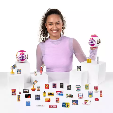 Mini Brands Zuru Retrô Miniatura Surpresa 77012 Candide