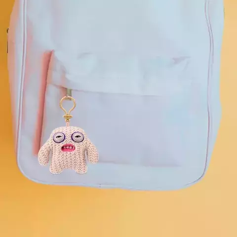 Pelúcia Chaveiro Fuggler Zuru Keyring 13cm Mr Needles 27006 Candide
