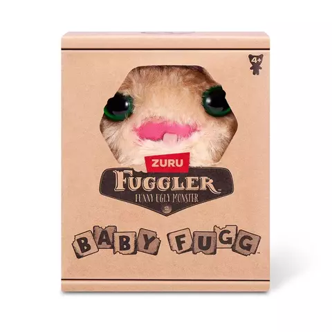 Mini Pelúcia Fuggler Zuru Baby Fugg 9cm - Screech 27007 Candide