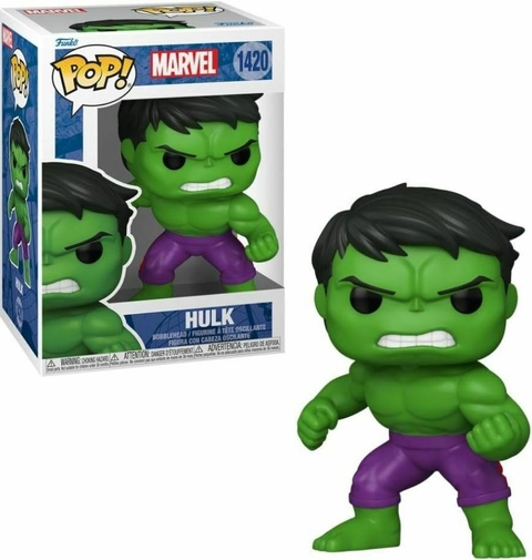 Boneco Funko Pop Marvel Classicos Hulk 1420