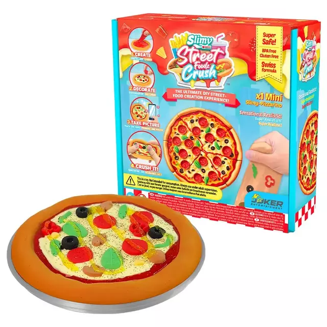 Mini Kit de Slime de Pizza Slimy DIY Street Food Crush 36008 Candide - comprar online
