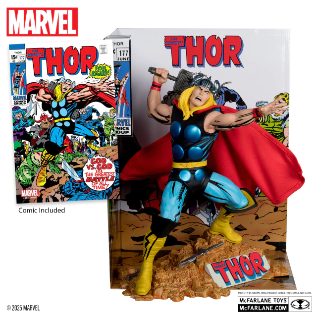 Marvel Thor 1/6 Scale The Mighty Thor #177 Mcfarlane 