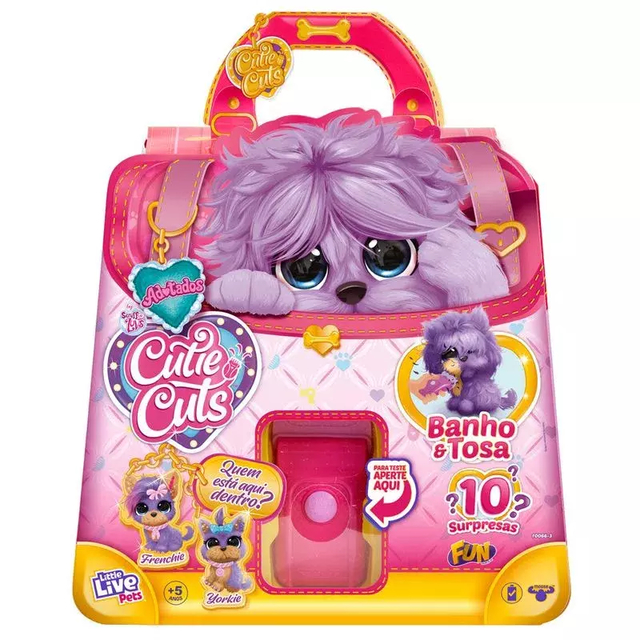 Adotados Cutie Cuts Salão De Beleza Banho E Tosa Cor Roxo Fun F00663