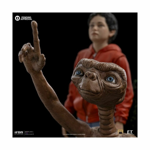 E.T., Elliot and Gertie (VERSÃO DELUXE) - 1/10 Art Scale - E.T. - Iron Studios