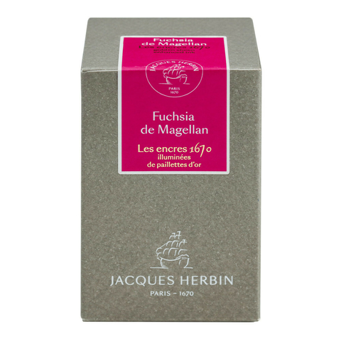 Tinta Para Caneta Tinteiro Coleção 1670 Fuchsia Magellan Herbin 15063JT