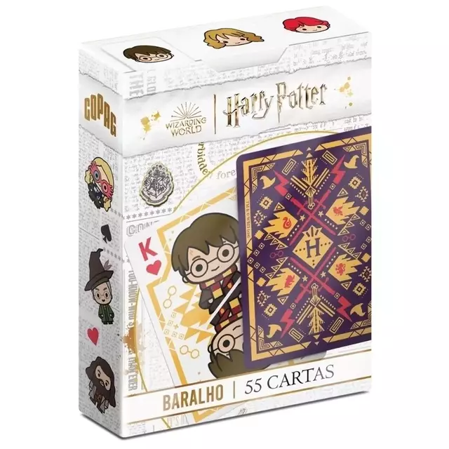 Baralho Harry Potter 55 Cartas Copag 34604