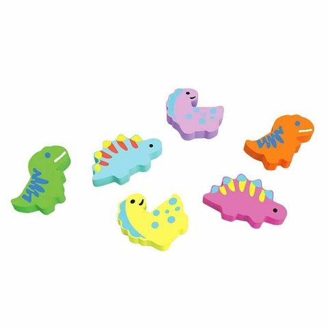 Mini Borracha Fantasia Dinossauros 20 Unidades Cis 5.7708