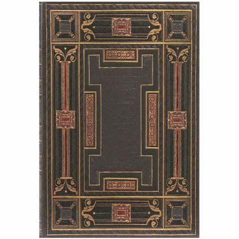 Caderno Paperblanks Asterales Onyx Capa Dura Pautado 14x9,5cm 9616-0