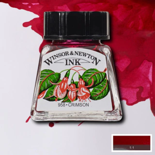 Tinta Desenho Winsor & Newton 14ml Crimson 1005203