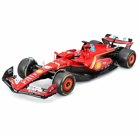 Ferrari SF-24 #16 Chales Leclerc 1/18 Bburago Formula Racing 16815