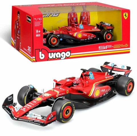 Ferrari SF-24 #16 Chales Leclerc 1/18 Bburago Formula Racing 16815