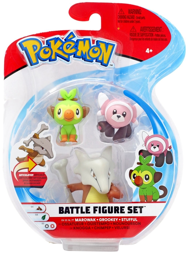 Pokémon Marowak Grookey Stufful 2603 Sunny